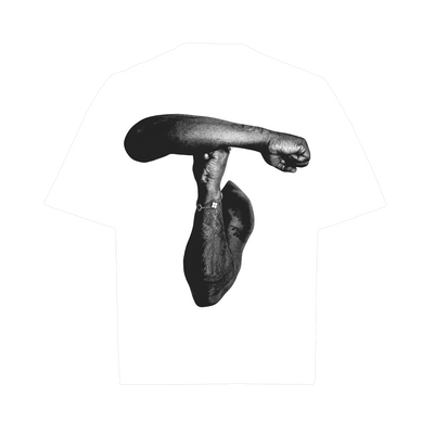 T UP White Tee